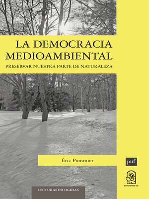cover image of La democracia medioambiental